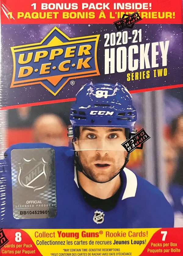 2021 UPPER DECK Hockey Series 2 Blaster - Image 2