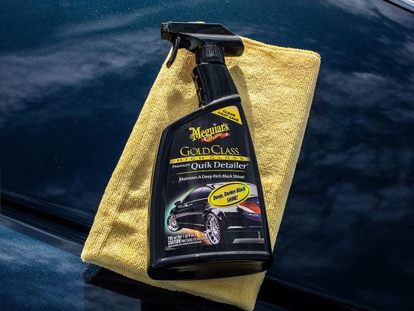 Meguiar's Gold Class Premium Quik Detailer - G7624C, Black/Yellow