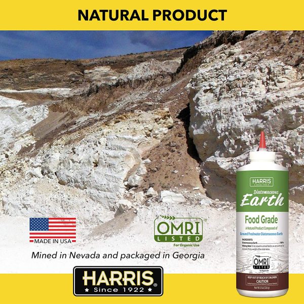 Harris Diatomaceous Earth Food Grade, Half Pound - Image 3