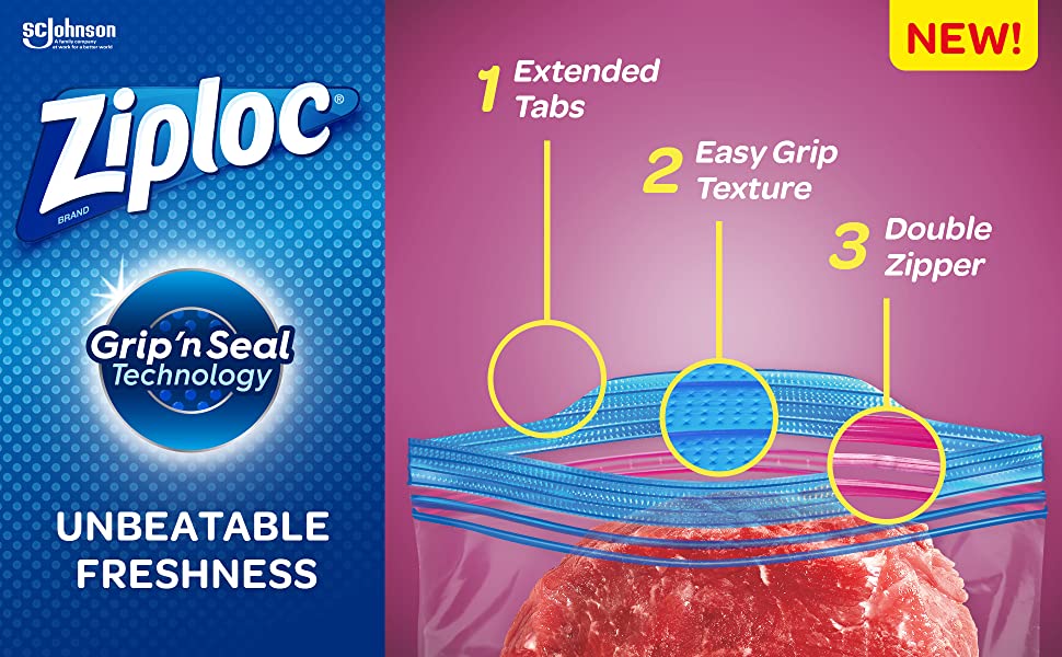 Ziploc Freezer