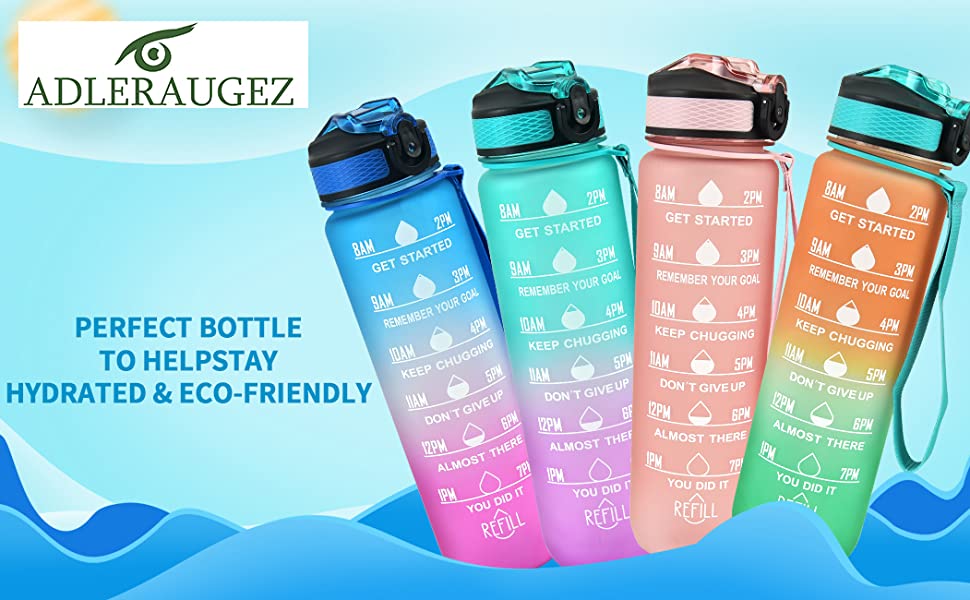 water bottles