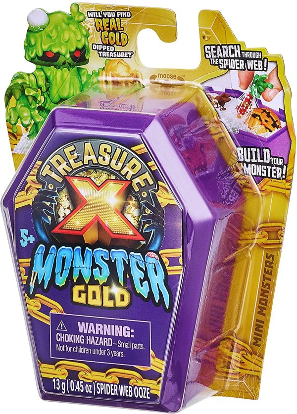 Treasure X S7 SGL PK - MONSTER GOLD mini coffin, Multicolor - Image 4