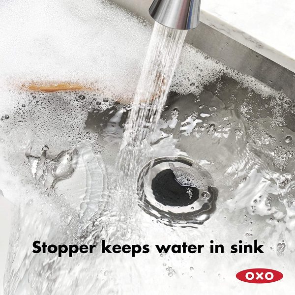 OXO Good Grips 2-in-1 Sink Strainer Stopper - Image 2