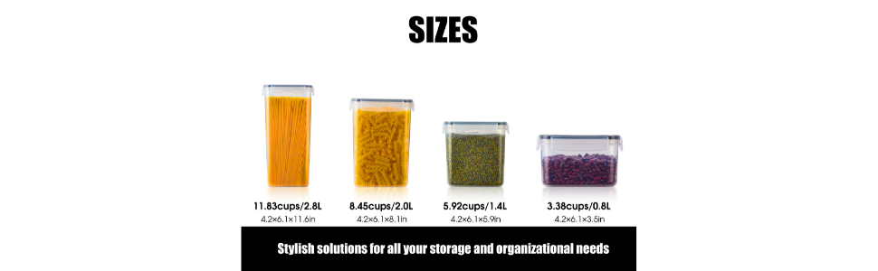 food storage containers, kitchen storage 