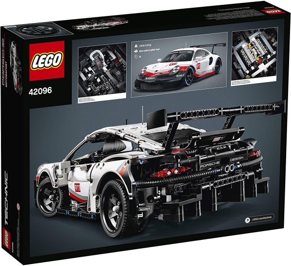 LEGO Technic Porsche 911 RSR 42096 Building Kit (1580 Piece)