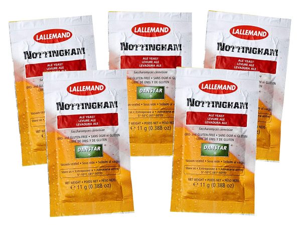 Danstar Lallemand Nottingham Ale Yeast - 5 Packets Multicolor Nottinghamx5 11g - Image 4