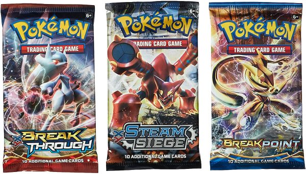 Pokemon TCG: 3 Booster Packs ?C 30 Cards Total| Value Pack Includes 3 Blister Packs of Random Cards | 00% Authentic Branded Pokemon Expansion Packs | Random Chance at Rares & Holofoils