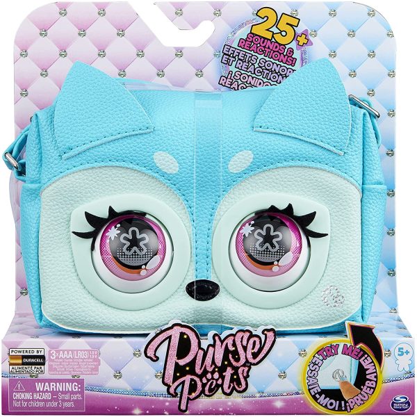 Purse Pets, Fierce Fox Interactive Purse Pet with Over 25 Sounds and Reactions, Kids Toys for Girls Ages 5 and up - Image 3