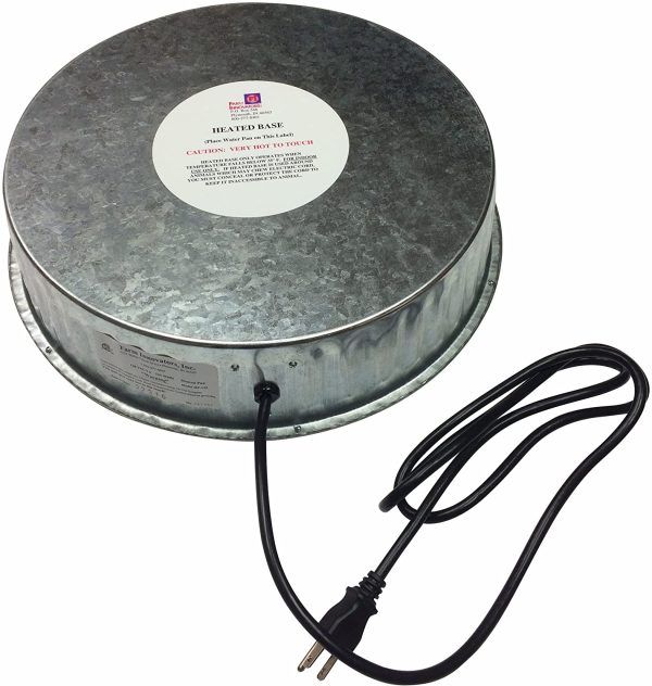 Model HP-125 Heated Base for Metal Poultry Founts, 125-Watt - Image 6