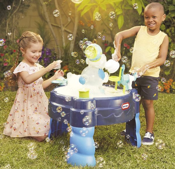 Little Tikes - 3-in-1 Water Table with Play Accessories, Bubbles & Foam - Image 2