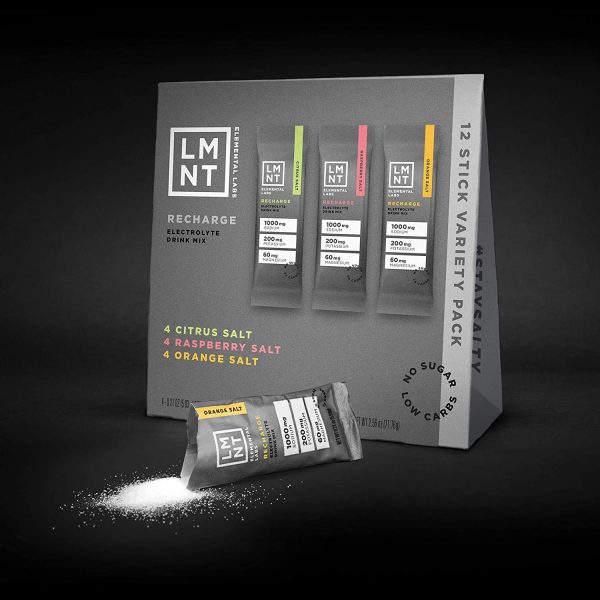 LMNT Electrolyte Drink Mix | Hydration Powder | Keto & Paleo | No Sugar, No Artificial Ingredients | Variety Pack | 12 Stick Packs - Image 6