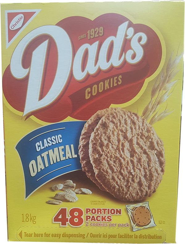 Dad's Oatmeal Cookies 1.8 Kg, 1800 Kilogram