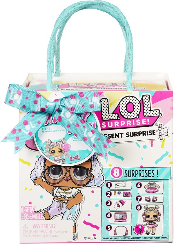 L.O.L. Surprise! Present Surprise Series 3 Birthday Month Theme with 8 Surprises (2 Sticker Sheets) - Image 2