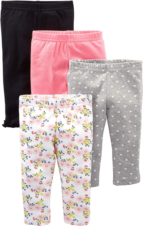 Simple Joys by Carter's Baby-Girls 4-Pack Pant