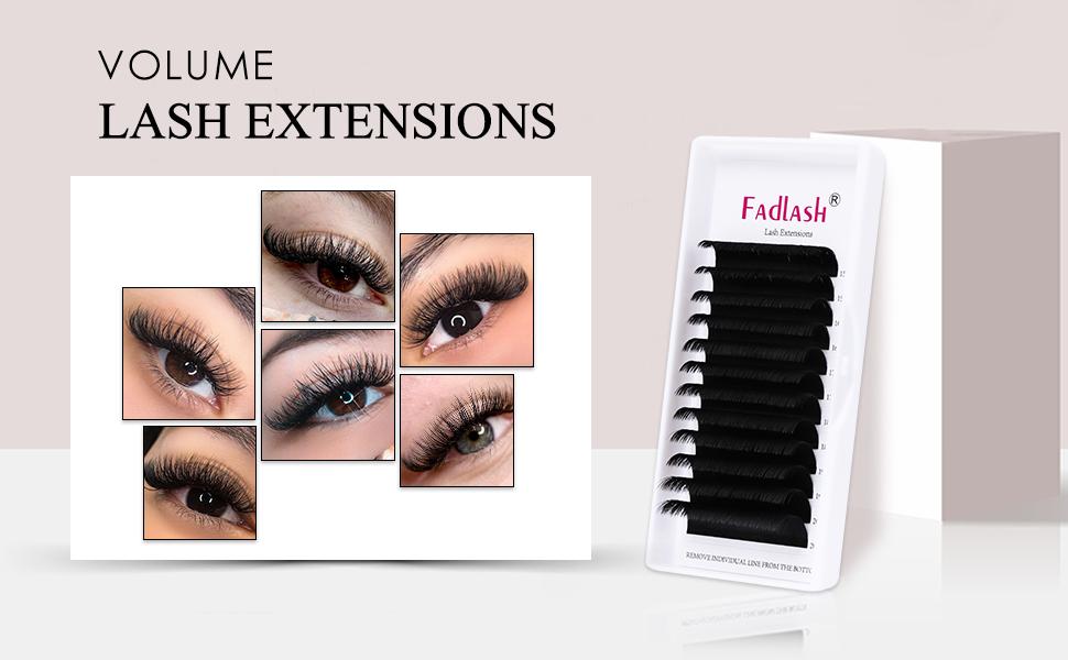 volume eyelash extensions