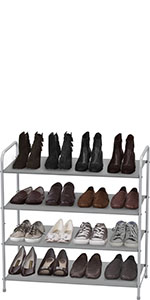 4 Tier shoe rack