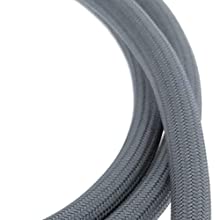 Nylon pull-down hose for kitchen faucet