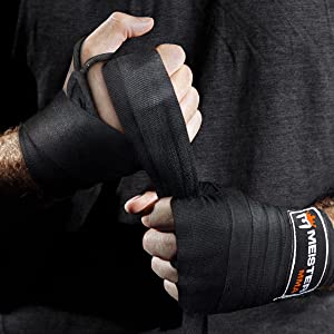 Meister 180" Semi-Elastic Hand Wraps