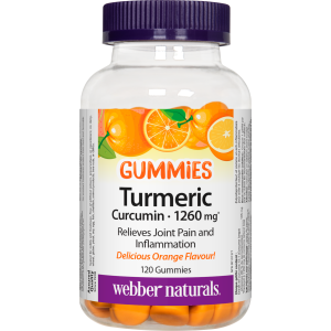 webber naturals turmeric gummy 1260 mg raw herb inflammation joint care