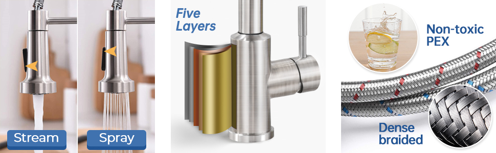 stainless steel supply lines