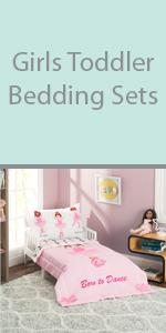 girls toddler bedding set