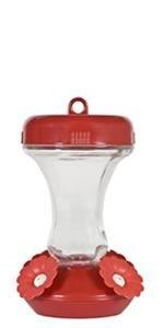 8-Ounce Glass Top Fill Hummingbird Feeder