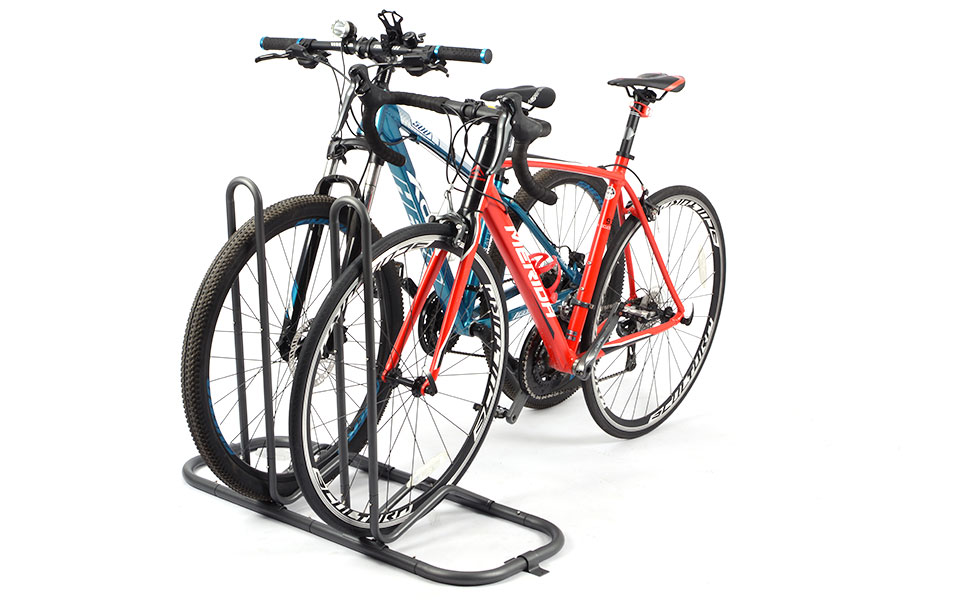 bicycle floor type parking rack stand