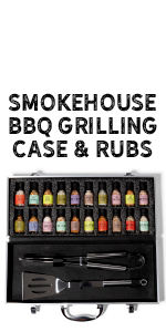 Smokehouse BBQ Grilling Case & Rubs