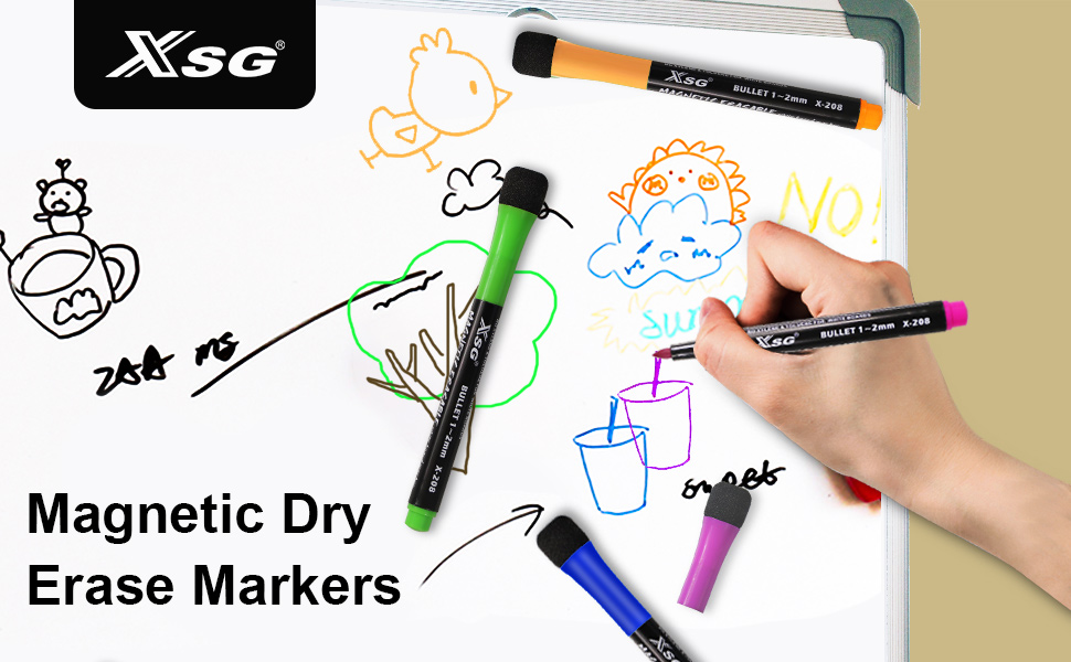 Magnetic Dry Erase Markers