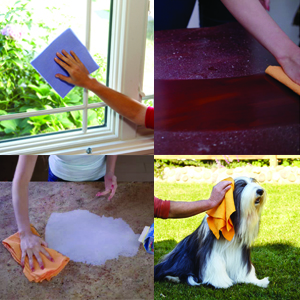 multipurpose shamwow window clean dusting spills pets dog