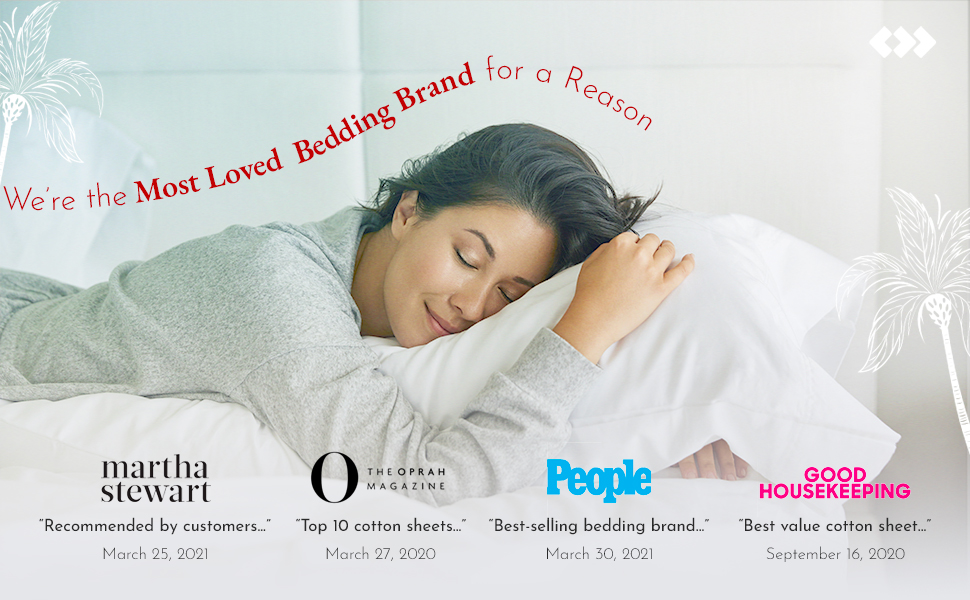 Most loved bedding brand