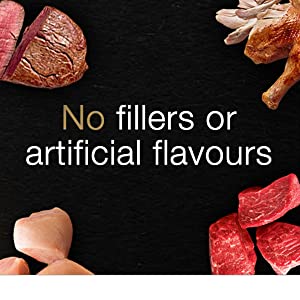 No Fillers, Artificial Flavours, Non GMO, Delicious, Meaty Dog Food, Chicken Dog Food