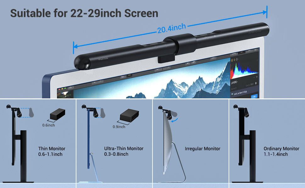 Computer Monitor Lamp