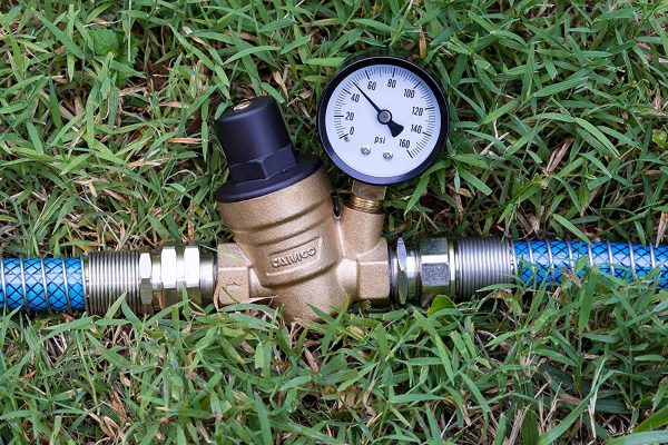 40058 Adjustable Brass Water Pressure Regulator - Helps Prevent Damage to Appliances and Plumbing Fixtures from High Water Pressure, Great for RVs and Boats - Image 7