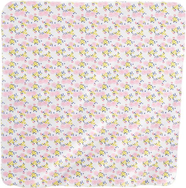 Simple Joys by Carter's Baby Girls' 7-Pack Flannel Receiving Blankets, Floral/Pink/Mint/Lemon/Dino, One Size - Image 3