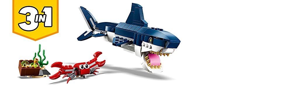 LEGO, Creator, shark