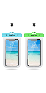 Waterproof Phone Pouch 2 Pack