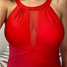 red swimsuits for women