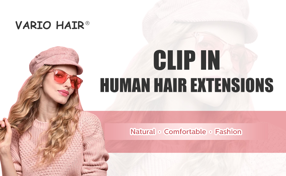 clip in hair extensions human hair