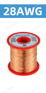 28AWG 28ga 28g 28gauge enameled magnetic varnished copper wire enameled magnet coated wire