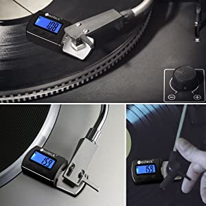 Tracking Force Scale Gauge