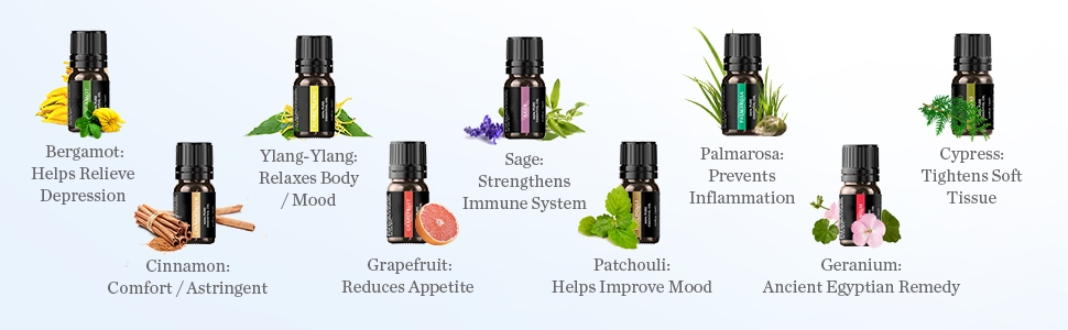 Top 18 Essential Oils