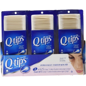 3 x Q-tips Cotton Swabs