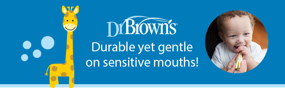 Durable yet gentle on sensitive mouths!