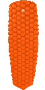 orange hyber8 original series sleeping pad overview top