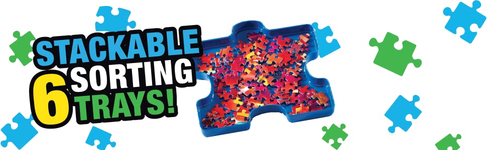 Jigsaw Puzzles, Puzzle Accessories, Puzzle Sort & Go, Puzzle Sorting Trays, Adult Puzzles