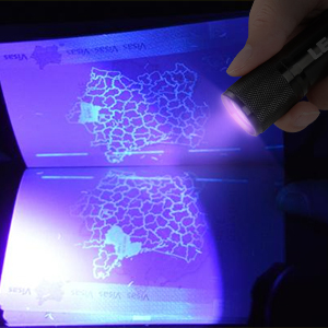 UV flashlight 