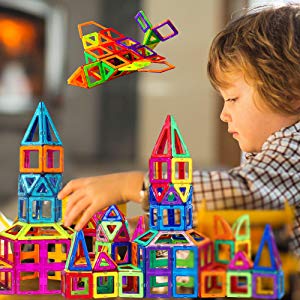  Open New Worlds of Imagination And Discovery With Magnetic Tiles Set 