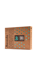 Boveda 58%, Size 320, Overwrapped