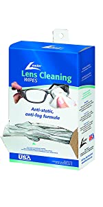 Leader Lens Cleaning Towelette Dispenser (Pack of 100)